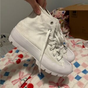 Converse All Star White High-Top Sneakers